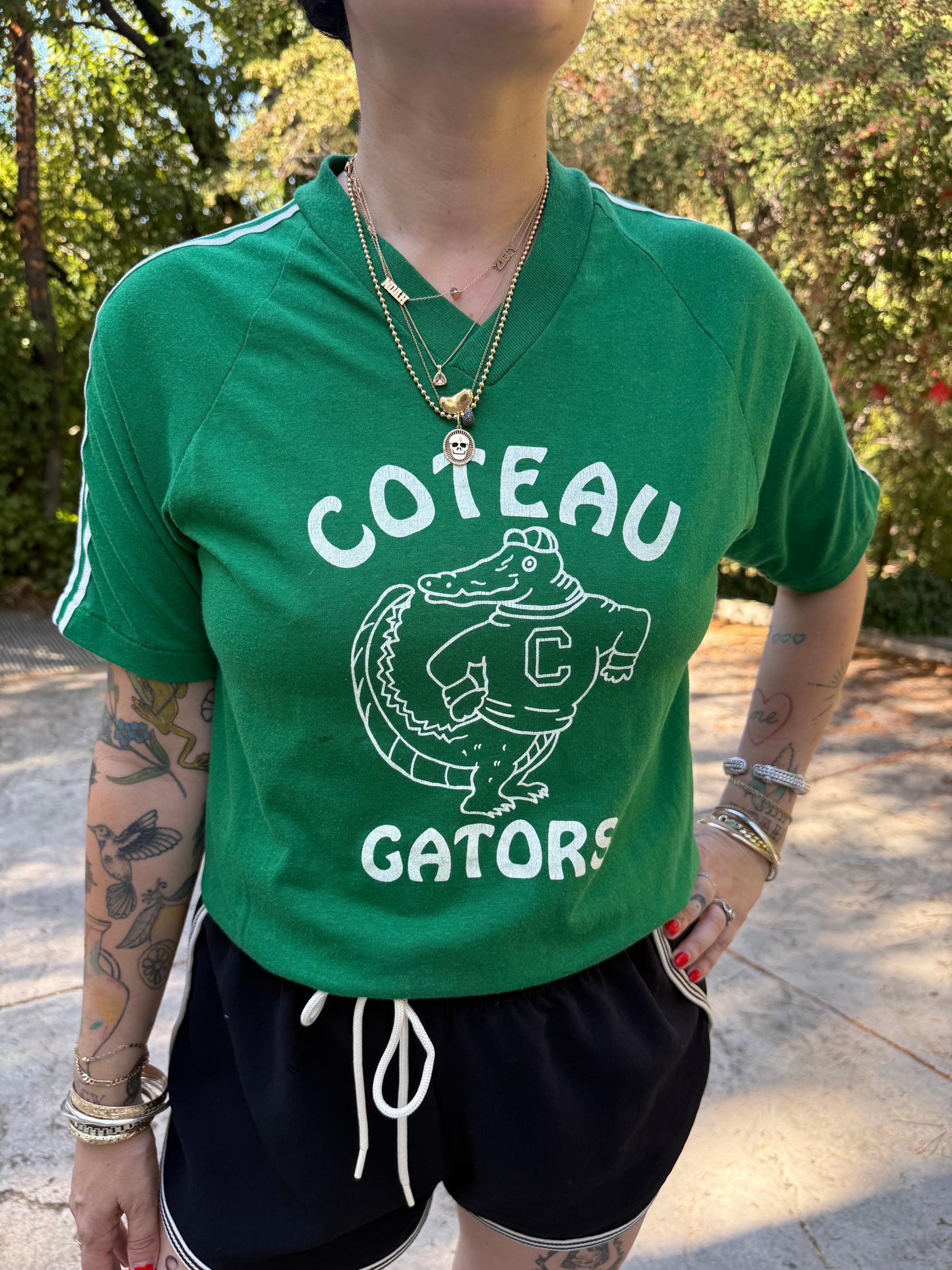 Vintage Coteau Gators Ringer Tee