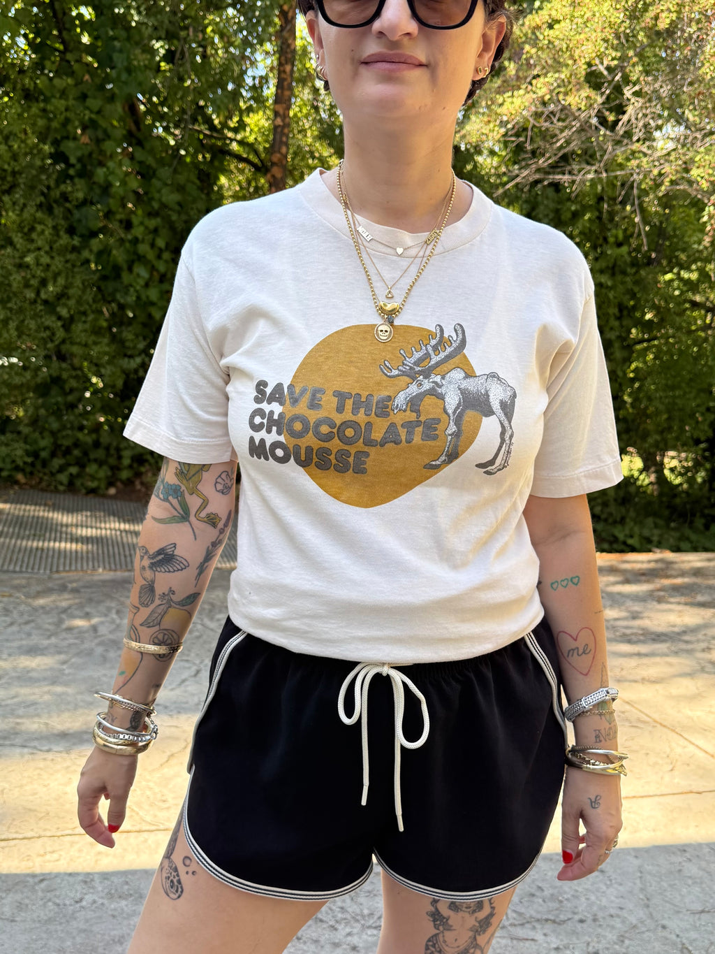 Vintage Save the Chocolate Mousse Tee