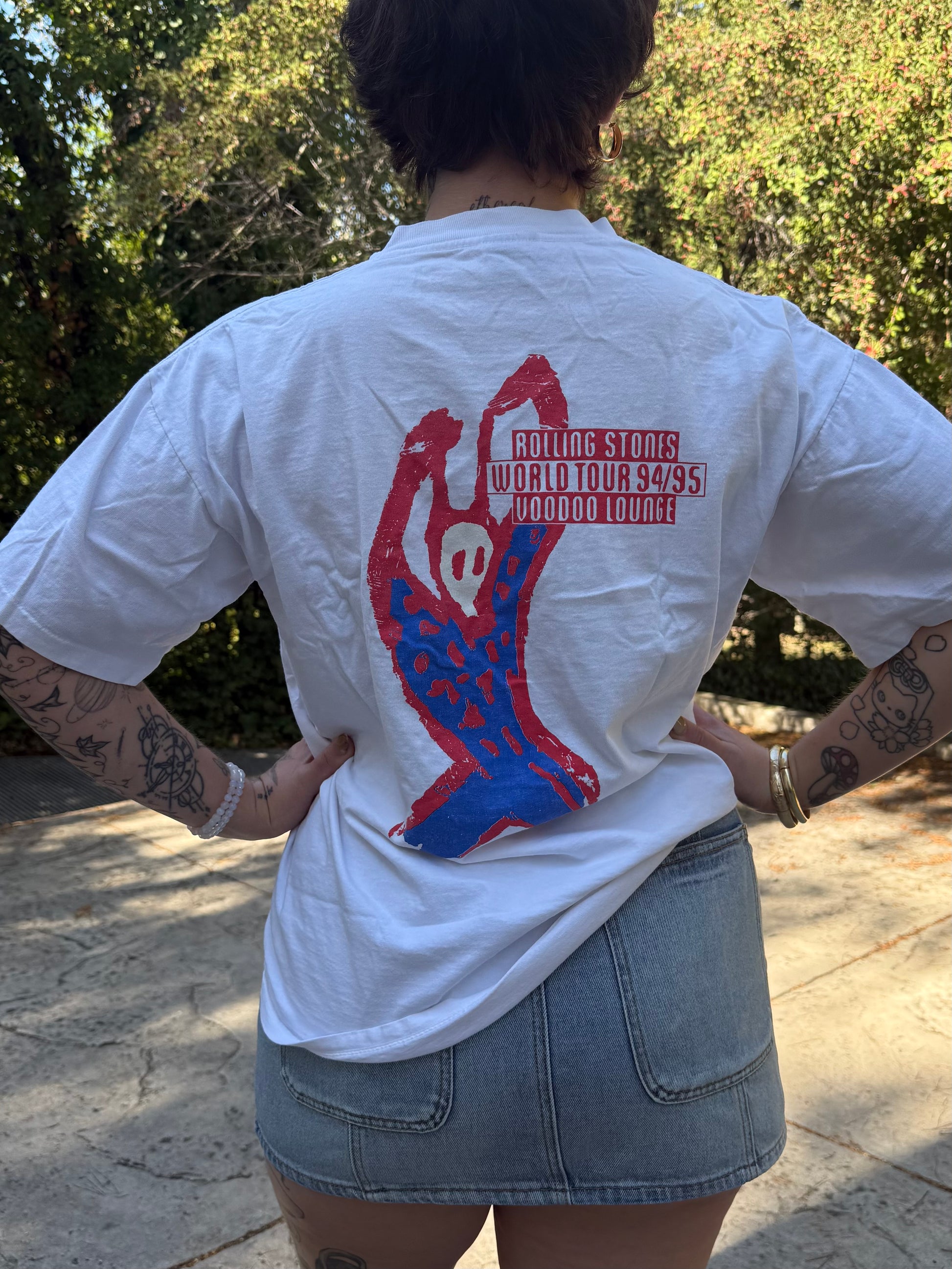 Vintage 1985 Rolling Stones 94/95 VooDooLounge Tour Tee