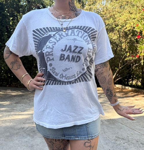 *RARE* Vintage 1990s New Orleans Preservation Hall Jazz Tee