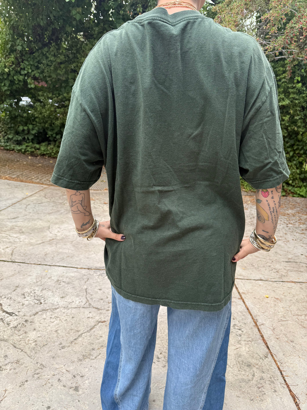 I Love Oakland A's Vintage Tee