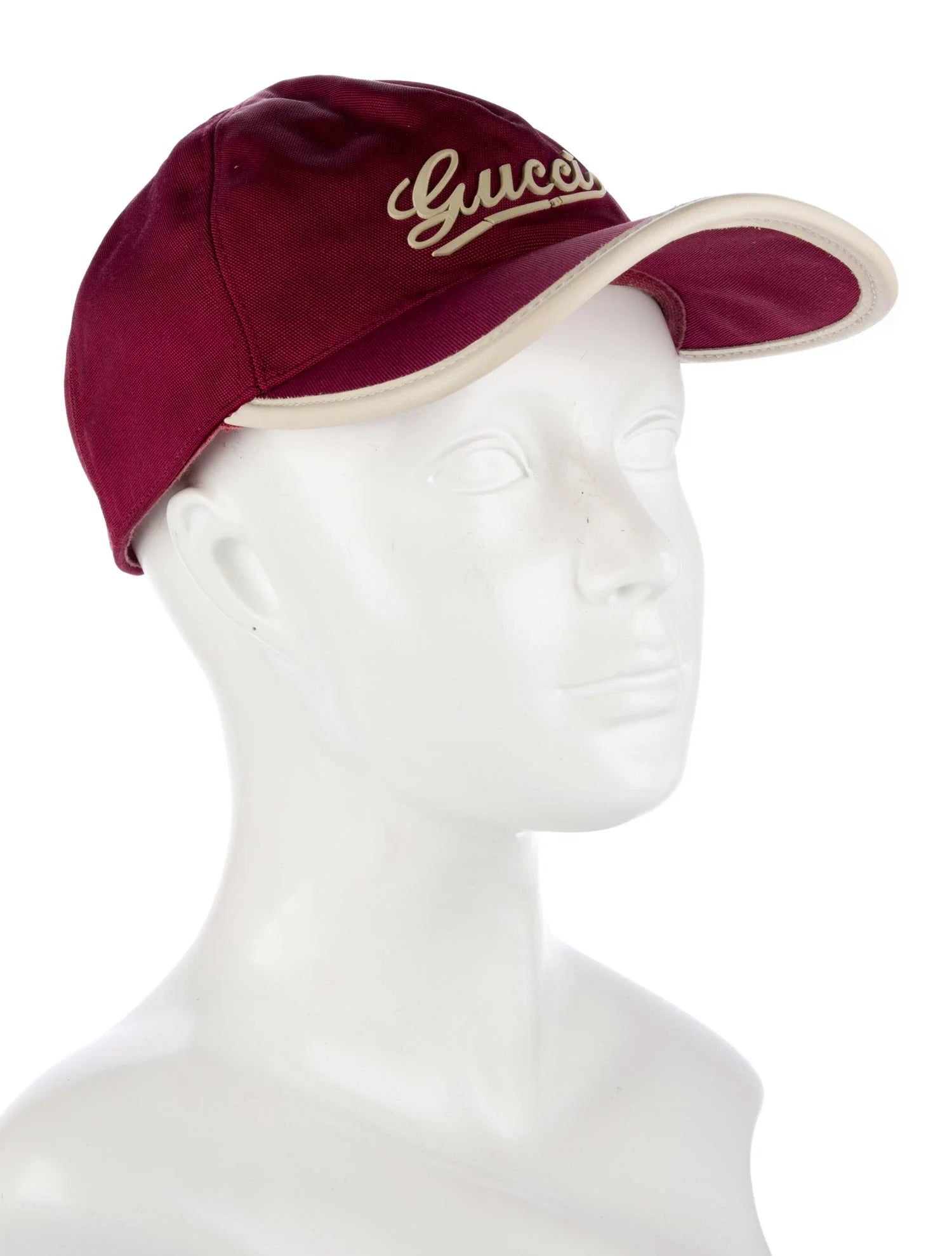 Gucci Cursive Logo Baseball Cap