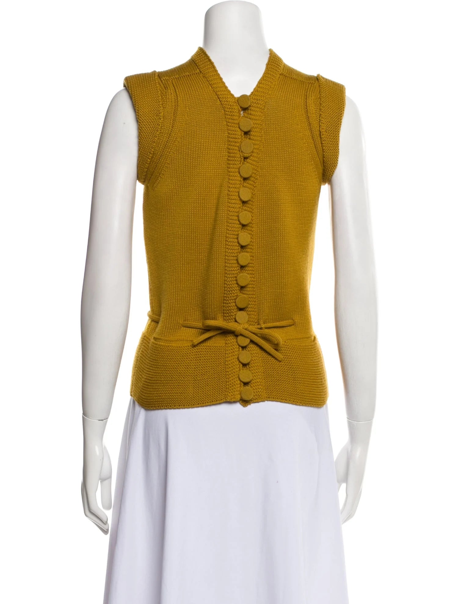 Gucci Vintage 2000s Sweater Mustard