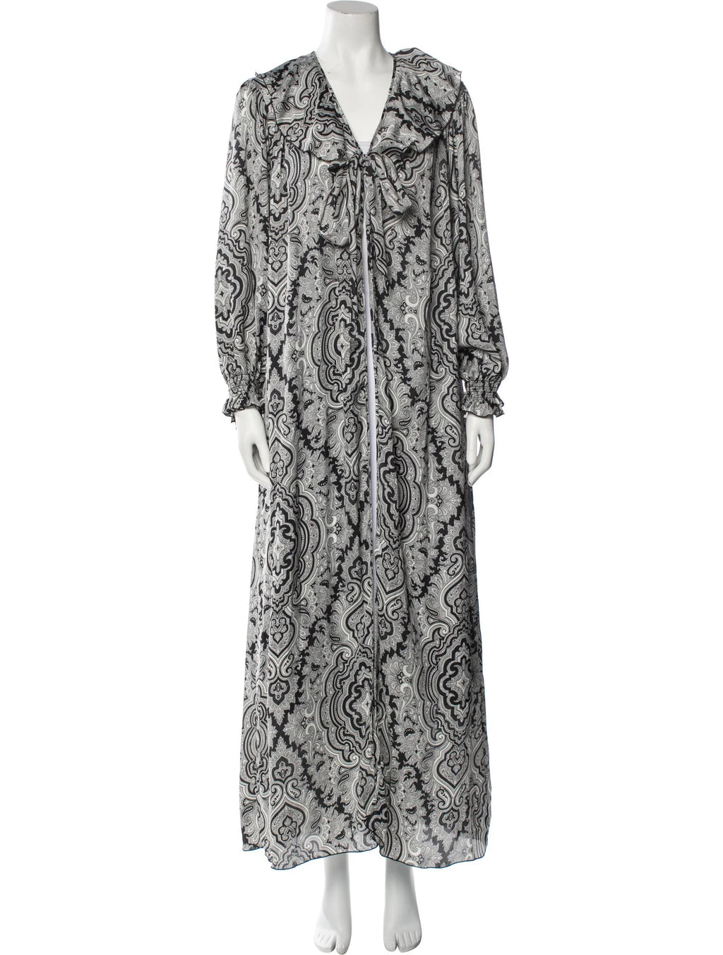Valentino Vintage Printed Robe