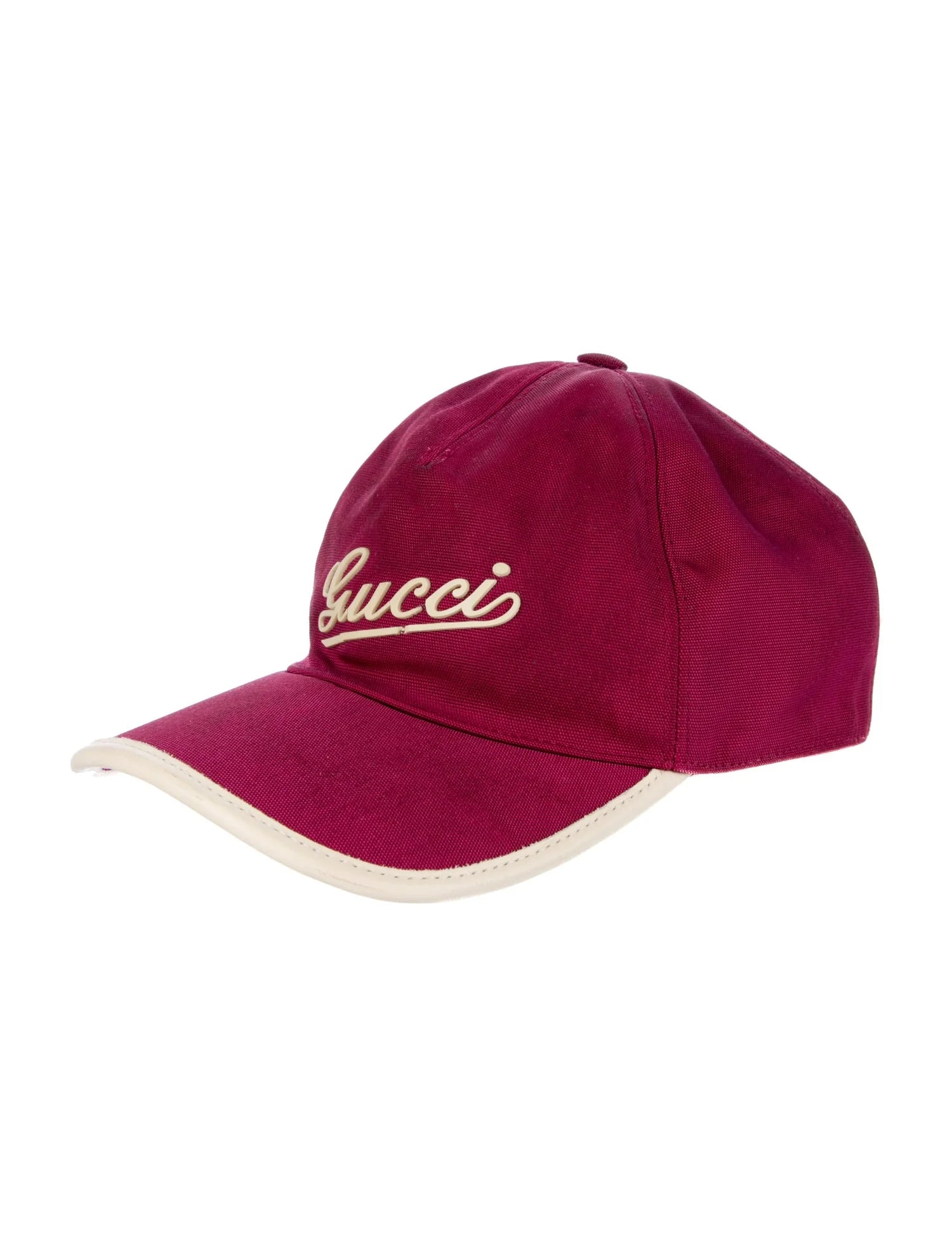 Gucci Cursive Logo Baseball Cap