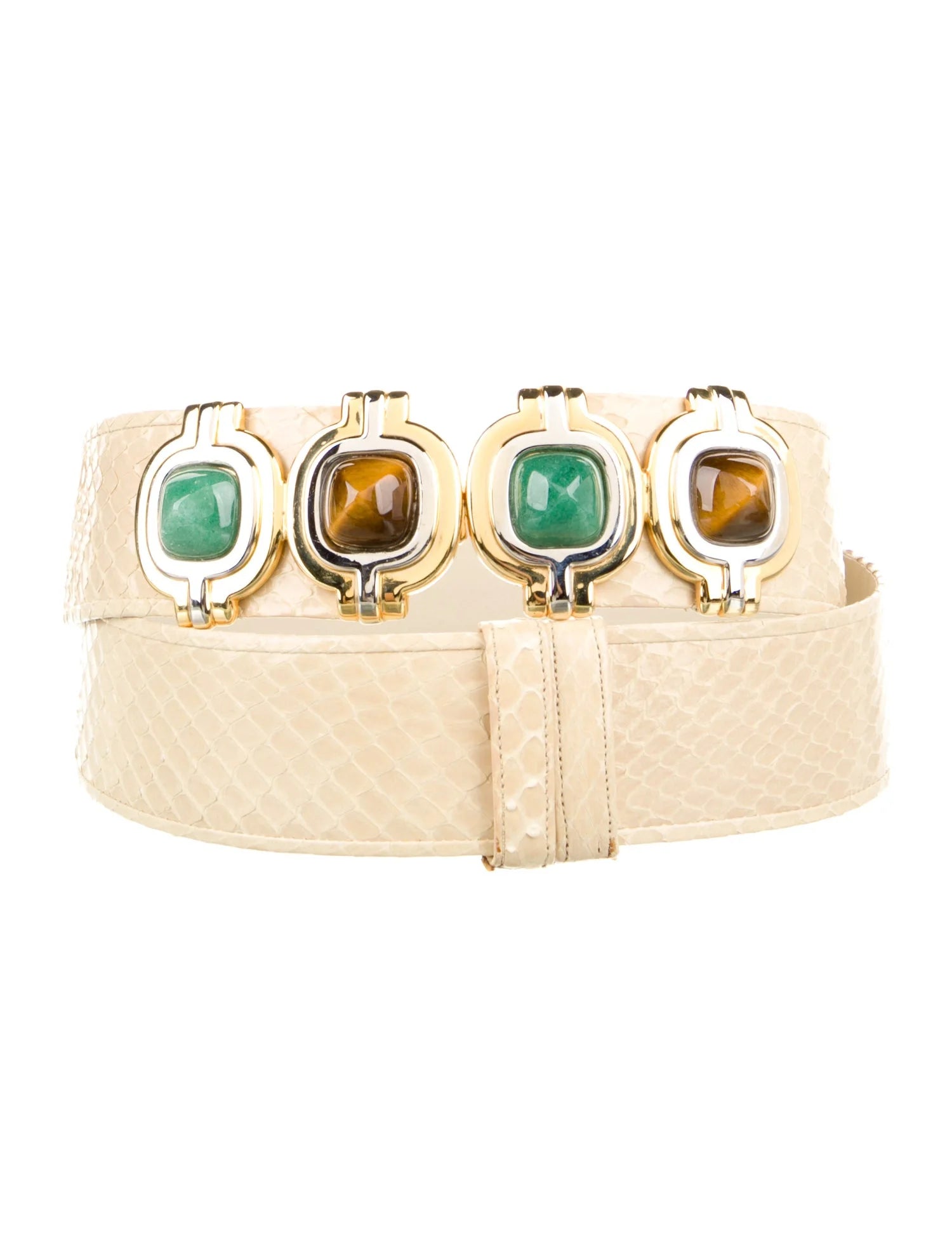 Judith Leiber
Snakeskin Waist Belt