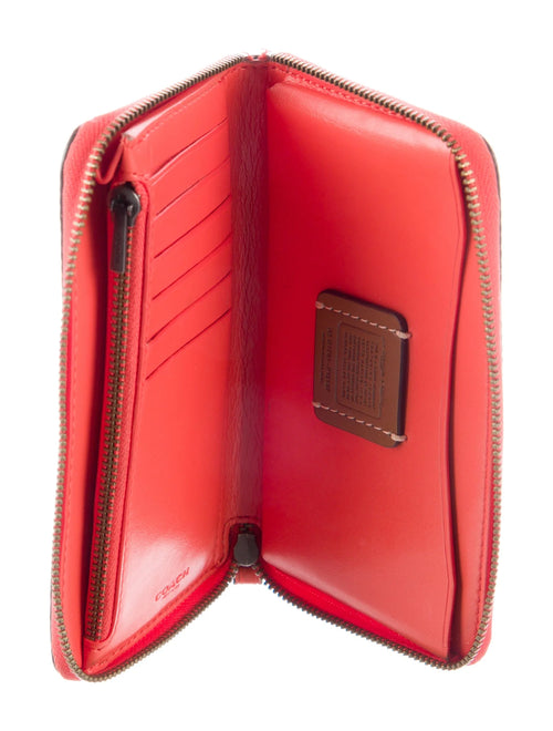 Coach x Keith Haring Leather Wristlet