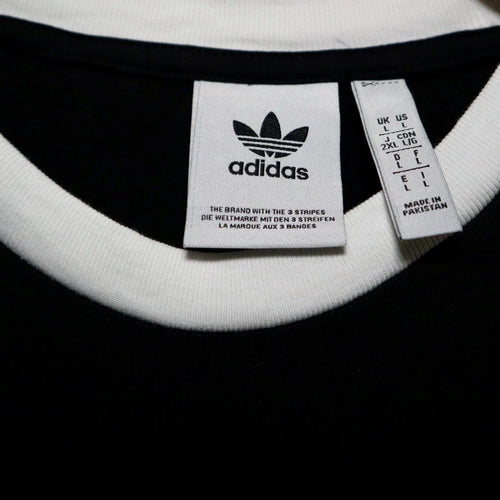 Adidas Vintage Ringer Tee BLK