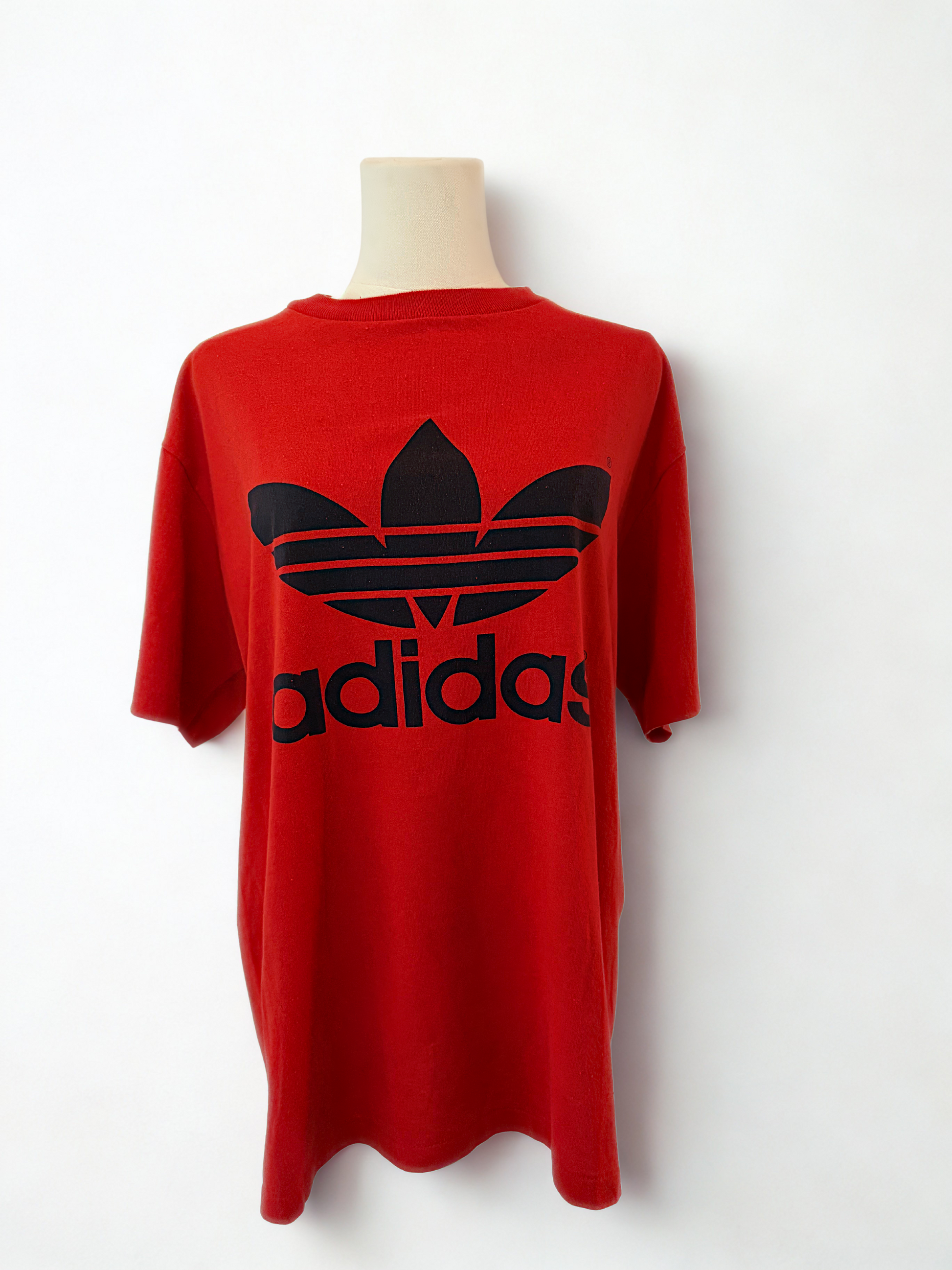 Vintage Adidas Tee Red
