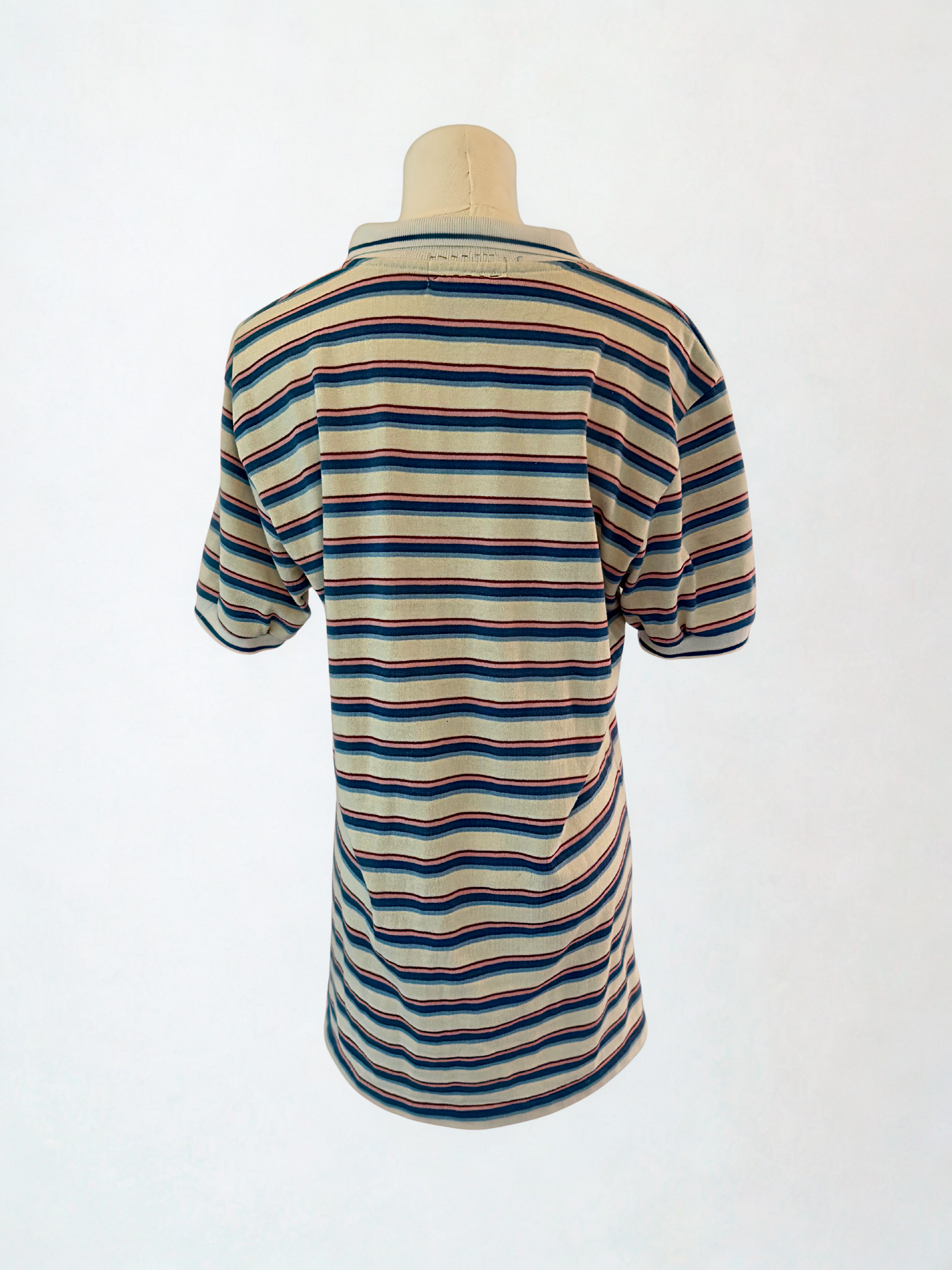 Vintage Polo Ralph Lauren Striped Short Sleeve Collared Top