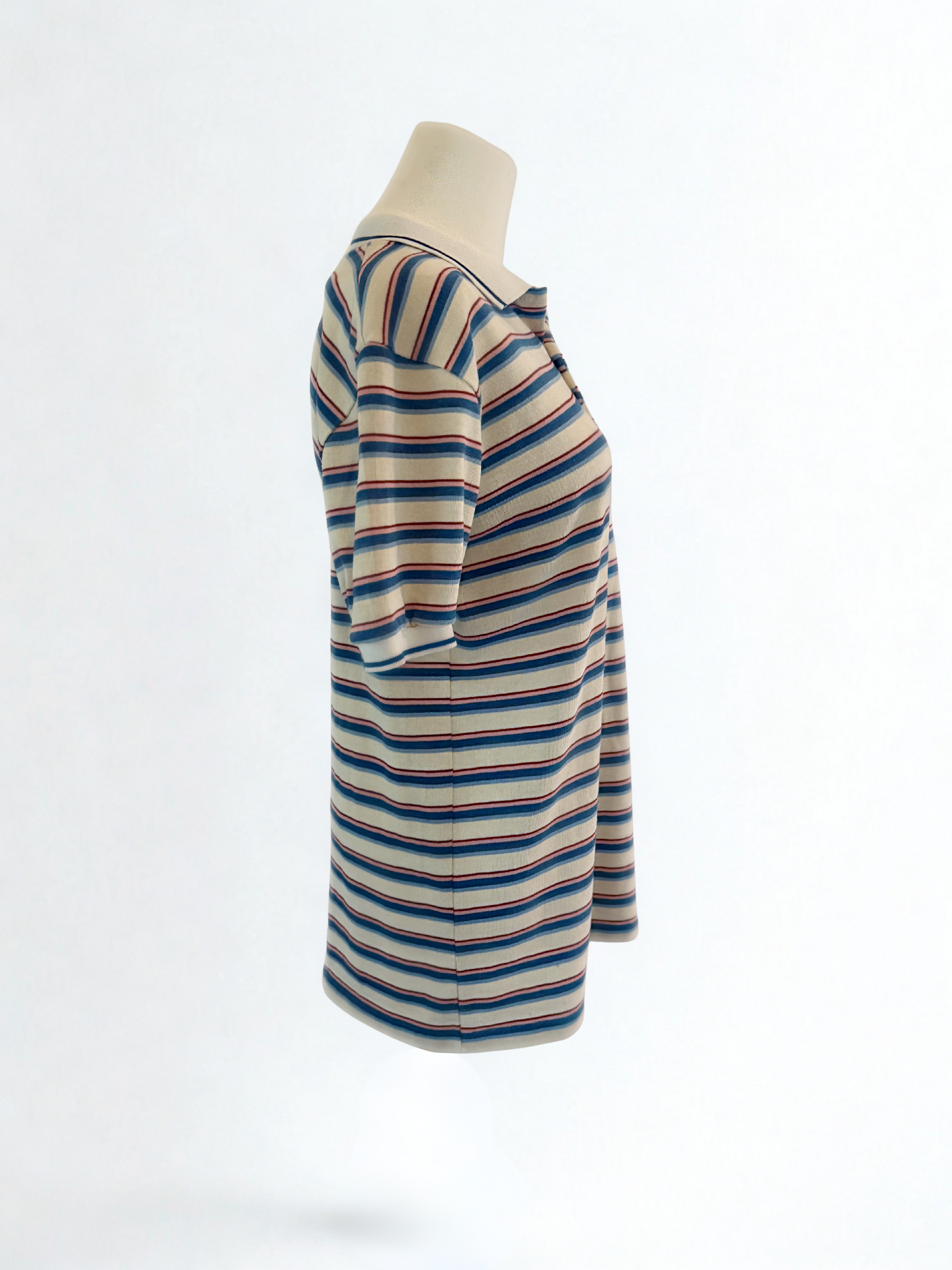 Vintage Polo Ralph Lauren Striped Short Sleeve Collared Top